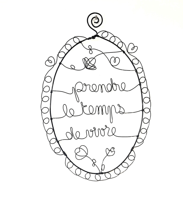 Cadre "Prendre le temps de vivre"