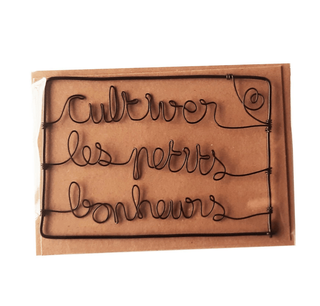 Carte Philosophie de vie & Positivé