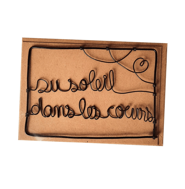 Carte Philosophie de vie & Positivé