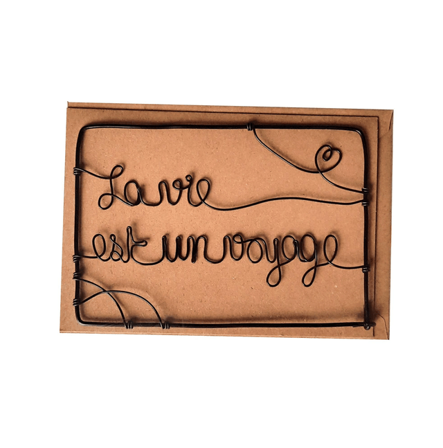 Carte Philosophie de vie & Positivé