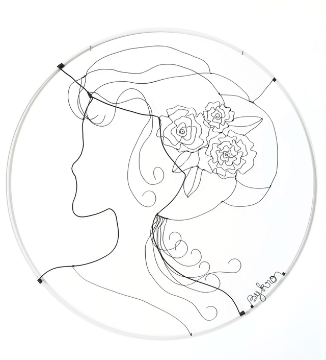 Cadre Les Demoiselles "Rosa"