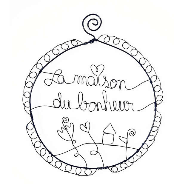 Cadre "La maison du bonheur"